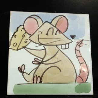 Azulejo rato comilão