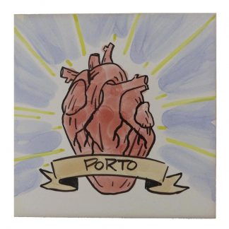 Azulejo coração do Porto