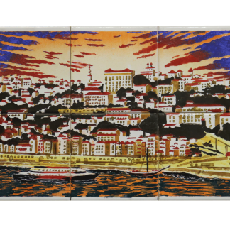 Painel vista sobre o Porto