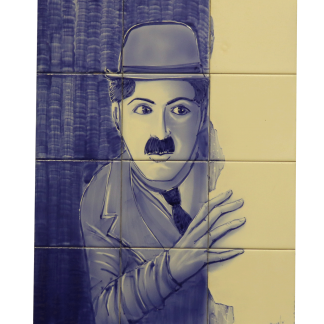Painel Charlie Chaplin